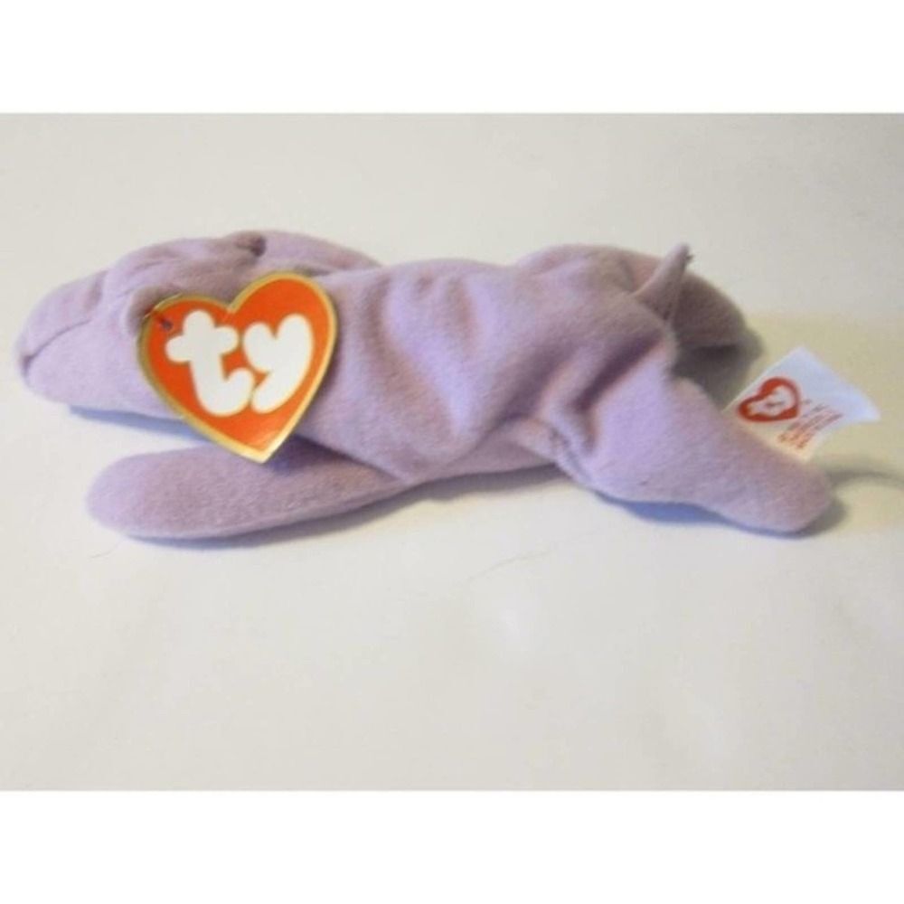 💥5/$10💥 TY Teenie Beanie Happy 1993 McDonalds Happy Meals hippo